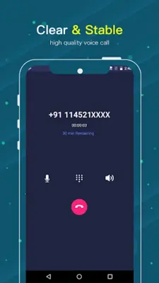 VCall - Global WiFi Call android App screenshot 1